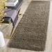 Brown 27 x 2 in Indoor Area Rug - Ebern Designs Rizco Handmade Shag Taupe Area Rug | 27 W x 2 D in | Wayfair CBA62B75F0854BA68220C9B636235546