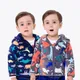 Manteau polaire à capuche pour enfants vêtements chauds pour garçons et filles