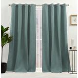 Nicole Miller New York Sawyer Light Filtering Grommet Top Curtain Panel Pair