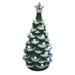 14 inch Michigan State Ceramic Tree - green