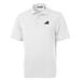 Men's Cutter & Buck White Tulane Green Wave Big Tall Virtue Eco Pique Recycled Polo