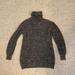 Brandy Melville Sweaters | Brandy Melville Turtleneck Sweater Mini Dress | Color: Black | Size: 2