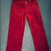 Ralph Lauren Matching Sets | 3 Piece Set Ralph Lauren Red Corduroy Pants Two Button Downs Crewcuts Tops | Color: Red | Size: 4b