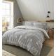 Catherine Lansfield Cosy Up Tufted Fleece King Duvet Set Grey