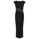 Monsoon Ladies Olive Sequin Stretch Maxi Dress Womens Size 40 - Black