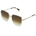 CALVIN KLEIN EYEWEAR Women's CK20135S-717 Sunglasses, Shiny Gold/Khaki Gradient, 58-17-145