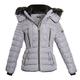 Kraftd Women's Winter Jacket Warm Parka Coat Hooded Puffer Jackets with Faux Fur Hood
