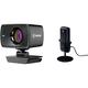 Elgato Pro Audiovisueller Bundle - Full-HD-Webcam für echtes 1080p60, Sony®-Sensor, Premium-USB-Kondensatormikrofon mit digitaler Mixing-Lösung