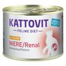 Kattovit Reni/Renal Insufficienza renale 12 x 185 g Alimento umido gatti - Pollo