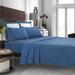 Cotton Flannel Extra Deep Pocket Bed Sheet Set with Oversize Flat Sheet