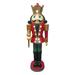 Fraser Hill Farm Resin King w/ Crown & Scepter Nutcracker Resin | 48 H x 16 W x 12 D in | Wayfair FFRS048-1NC-MLT1