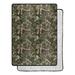 Millwood Pines Wicke Realtree Throw Polyester in Brown/Green | 80 H x 60 W in | Wayfair E662A47A29214135A08486772F1C5CA5