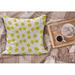 East Urban Home Ambesonne Yellow & White Fluffy Throw Pillow Cushion Cover, Minimalist Modern Geometric Big Circles Rounds & Dots Retro | Wayfair