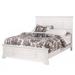 Naples Queen Bed White Finish by Homestyles in White