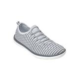 Extra Wide Width Women's CV Sport Ariya Slip On Sneaker by Comfortview in Pearl Grey (Size 8 1/2 WW)