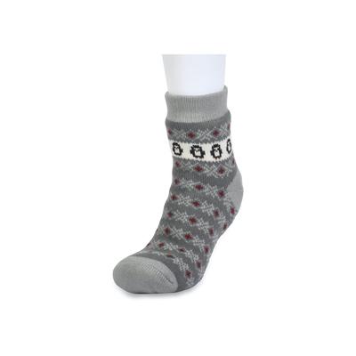 Plus Size Women's Cuffed Ankle Cabin Sock by GaaHuu in Penguin (Size ONE)