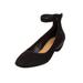 Plus Size Women's The Pixie Pump by Comfortview in Black (Size 7 1/2 M)