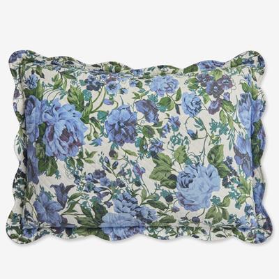Florence Sham by BrylaneHome in Navy Floral Multi ...