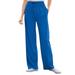 Plus Size Women's Sport Knit Straight Leg Pant by Woman Within in Bright Cobalt (Size M)
