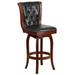 Alcott Hill® Mante 26" Patio Bar Stool w/ Cushion Wood in Brown | 21.75 D in | Wayfair 723CEF3A7DD74151AFA927202FEF0210