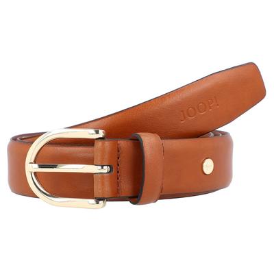 JOOP! Jeans Gürtel Leder 90 cm Braun Damen