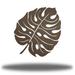 Bayou Breeze Tropical Leaf Metal Wall Accent Metal in Brown | 24 H x 22.25 W x 0.06 D in | Wayfair A30DA871DF1D4FD68DB4A10CF43A7C54