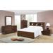 Emory Cappuccino 5-piece Storage Bedroom Set