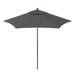 North Bend 9' Rd Faux Wood Steel Patio Umbrella, Push Open Pin Stop by Havenside Home