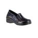 Women's Leeza Slip-On by Easy Street in Iridescent Patent (Size 9 M)