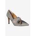 Women's Hirisha Pump by J. Renee in Pewter (Size 8 1/2 M)