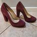 Michael Kors Shoes | Mk Maroon Pumps | Color: Purple/Red | Size: 5.5