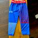 Under Armour Bottoms | Girl Under Armour Red, White, And Blue Leggings | Color: Blue/Red | Size: Sg