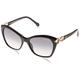 Roberto Cavalli Unisex Adults’ RC1077 01B 55 Optical Frames, Black (Nero LUCIDOFUMO Grad)