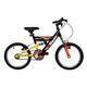 Dallingridge Raven Boys Full Suspension Mountain Bike, 16" Wheel - Black/Yellow/Red