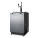 Summit Appliance 6.04 Cubic Feet cu. ft. Outdoor Dual Tap Commercial Grade Sixth Barrel w/ Door Lock & Adjustable Temperature | Wayfair