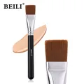 BEILI-Pinceaux de maquillage plats et grands pour fond de teint liquide BB crème fibre synthétique