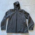 Adidas Jackets & Coats | Men’s Adidas Basic 3 Stripes Rain Ready Jacket Med | Color: Black/Gray | Size: M