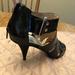 Michael Kors Shoes | Michael Kors Black Patent Leather Sandals. Size 9 1/2 M. Great Condition. | Color: Black | Size: 9.5