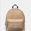 Coach Bags | Coach Woman’s Medium Backpack | Color: Cream/Tan | Size: Medium