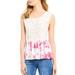 Free People Tops | Free People Tie Dye Anytime Ombr Babydoll Tank Size: S | Color: Cream/Pink | Size: S