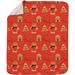 Cleveland Browns 60" x 70" Gingerbread Throw Blanket