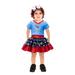 Girls Toddler Navy Tennessee Titans Tutu Tailgate Game Day V-Neck Costume