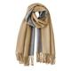 PFLife Scarf Women Cashmere Wool Scarf Box 80*20 Inches Tassels Winter Thick Oversized Scarves Wraps