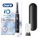 Oral-B iO6 Electric Toothbrushes For Adults, Fathers Day Gifts For Him / Her, 1 Toothbrush Head, 5 Modes with Teeth Whitening, UK 2 Pin Plug, Black Lava, Travel Case Colour May Vary