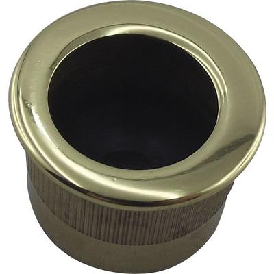 Stirnziehgriff Einlassmaß ø 25 mm, Aluminium poliert - Marchesi Image