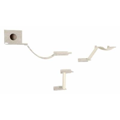 Katzen-Kletterwand Mount Everest Holz Beige Kerbl