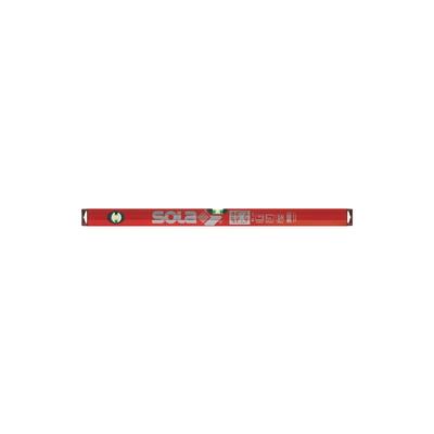 Wasserwaage big x 150cm Alu.rot ± 0,5mm/m - 1373501 - Sola