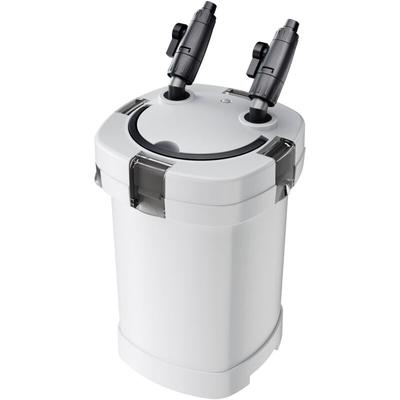 HW-504A Aquarium Außenfilter 800 L/h 15 w 4 Stufen Kammerfilter inkl Filtermaterial - weiß - Sunsun