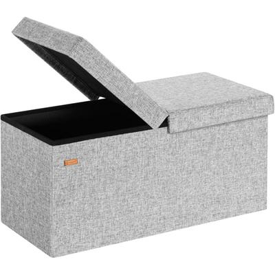 Deuba - casaria® Sitzbank mit Stauraum Faltbar Gepolstert Deckel Schlafzimmer Wohnzimmer Flur Image