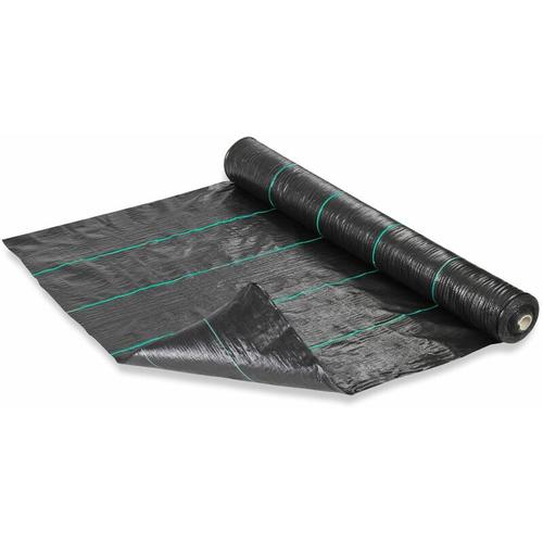 Dema – Mulchfolie Unkrautfolie Gartenfolie Unkrautvlies Unkrautschutz 1 m x 50 m